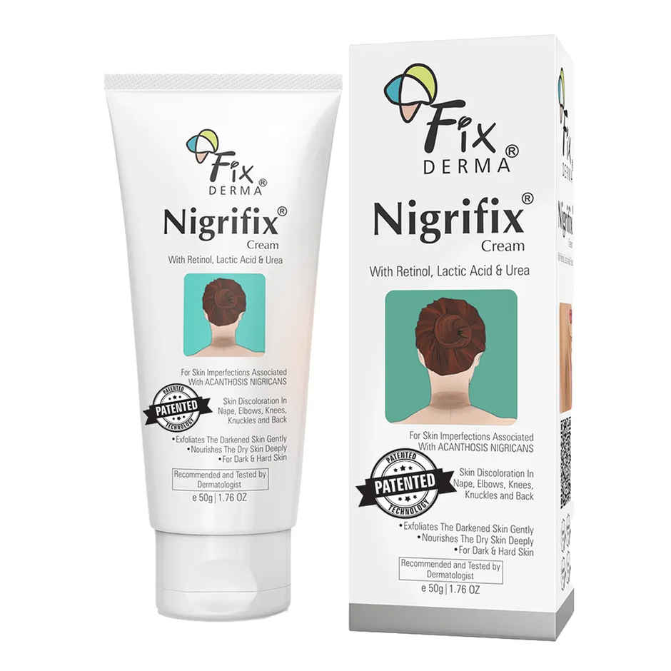 Fixderma Nigrifix Cream for Dark Neck, Elbow & Knee | Underarm Whitening Cream with Lactic Acid