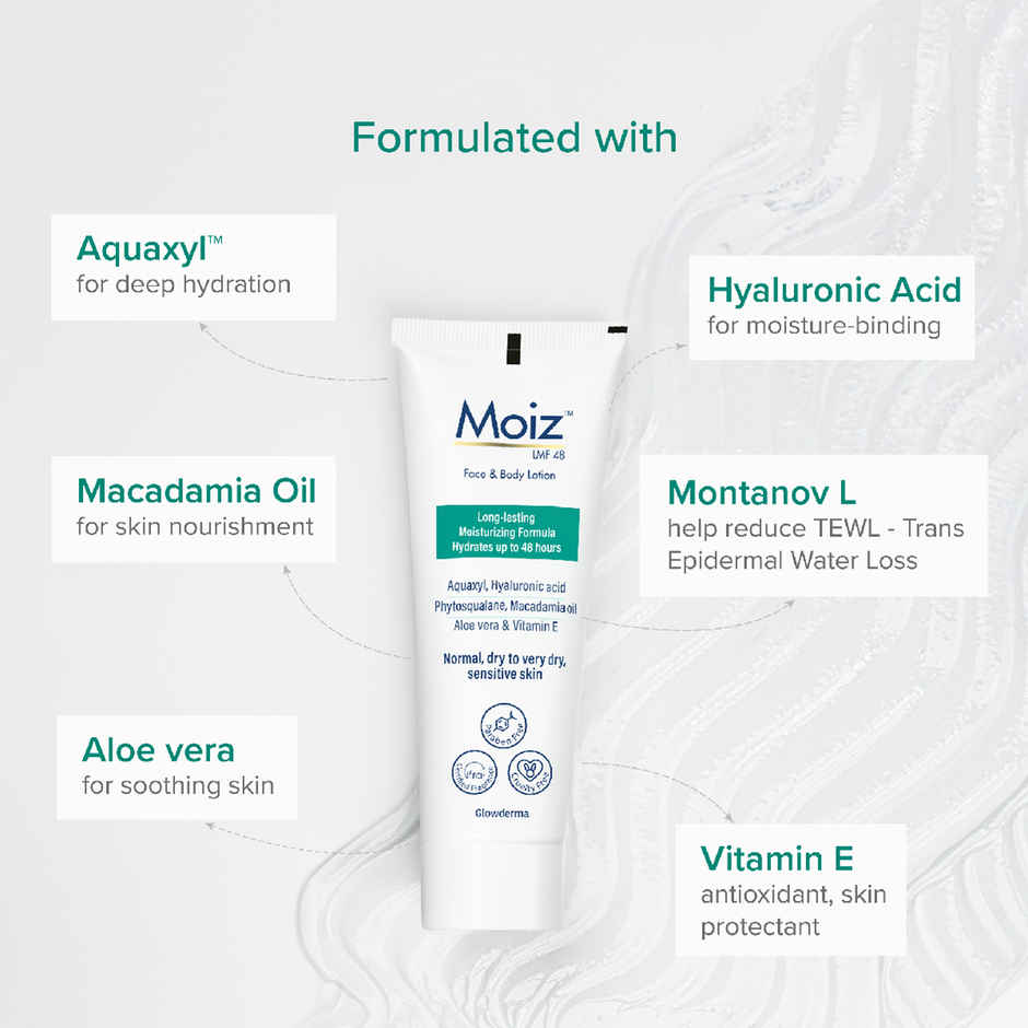 Moiz LMF 48 Face & Body Lotion