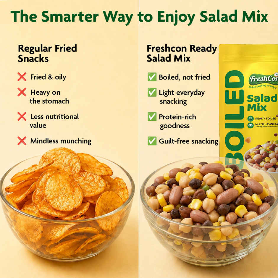 Freshcon Boiled Salad Mix  | Ready-to-Eat