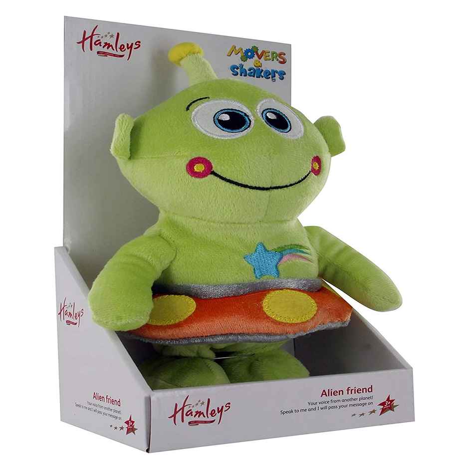 Hamleys Movers & Shakers Alan The Alien (Green), 3Y+