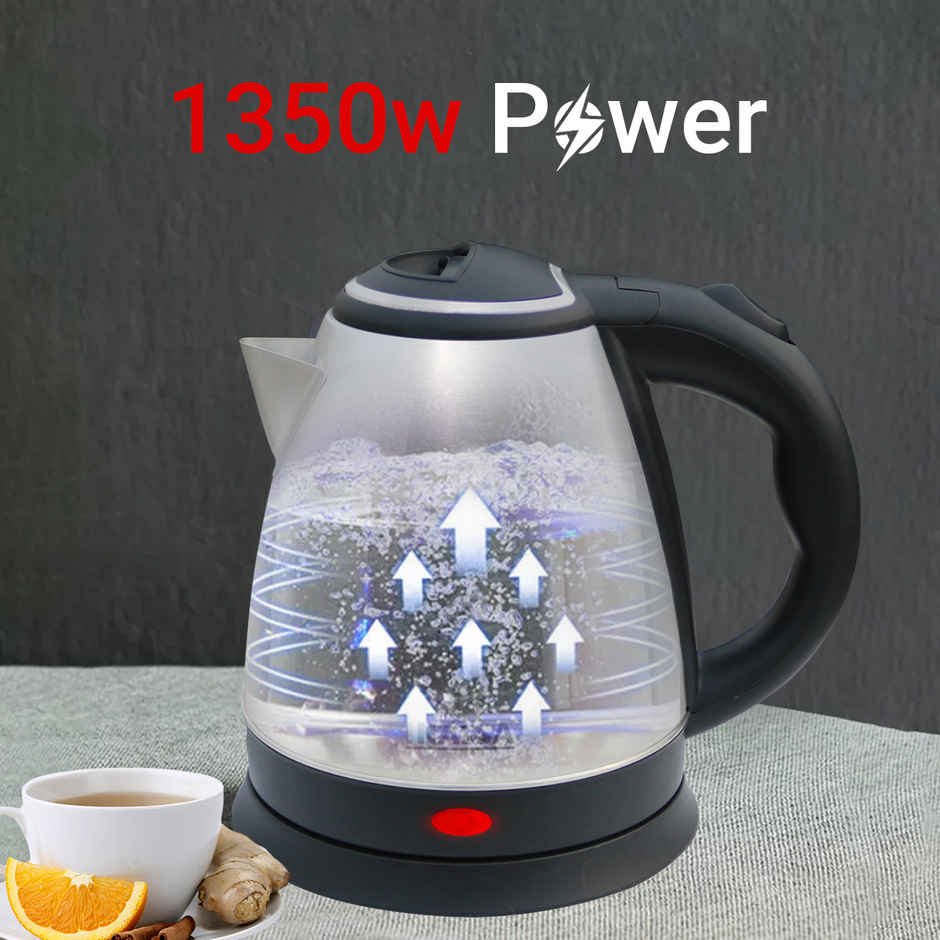 INALSA Electric Kettle Asta 1.5 Liter with Stainless Steel Body,1350W Auto Off & Boil Dry Protection
