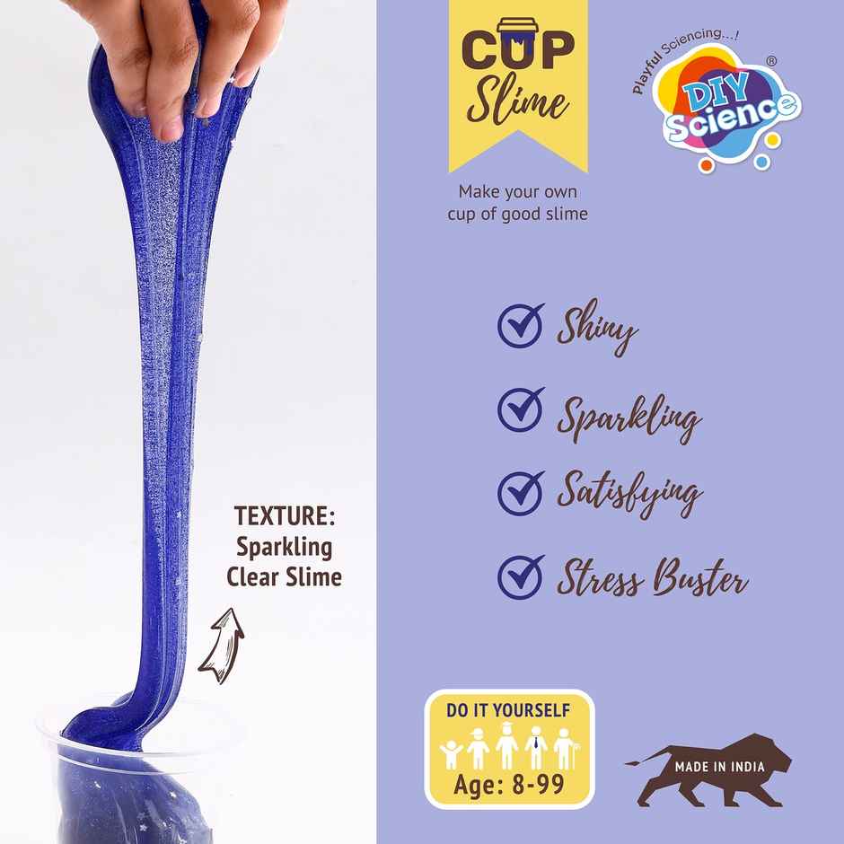 DIY Science Blue Galaxy Slime Kit