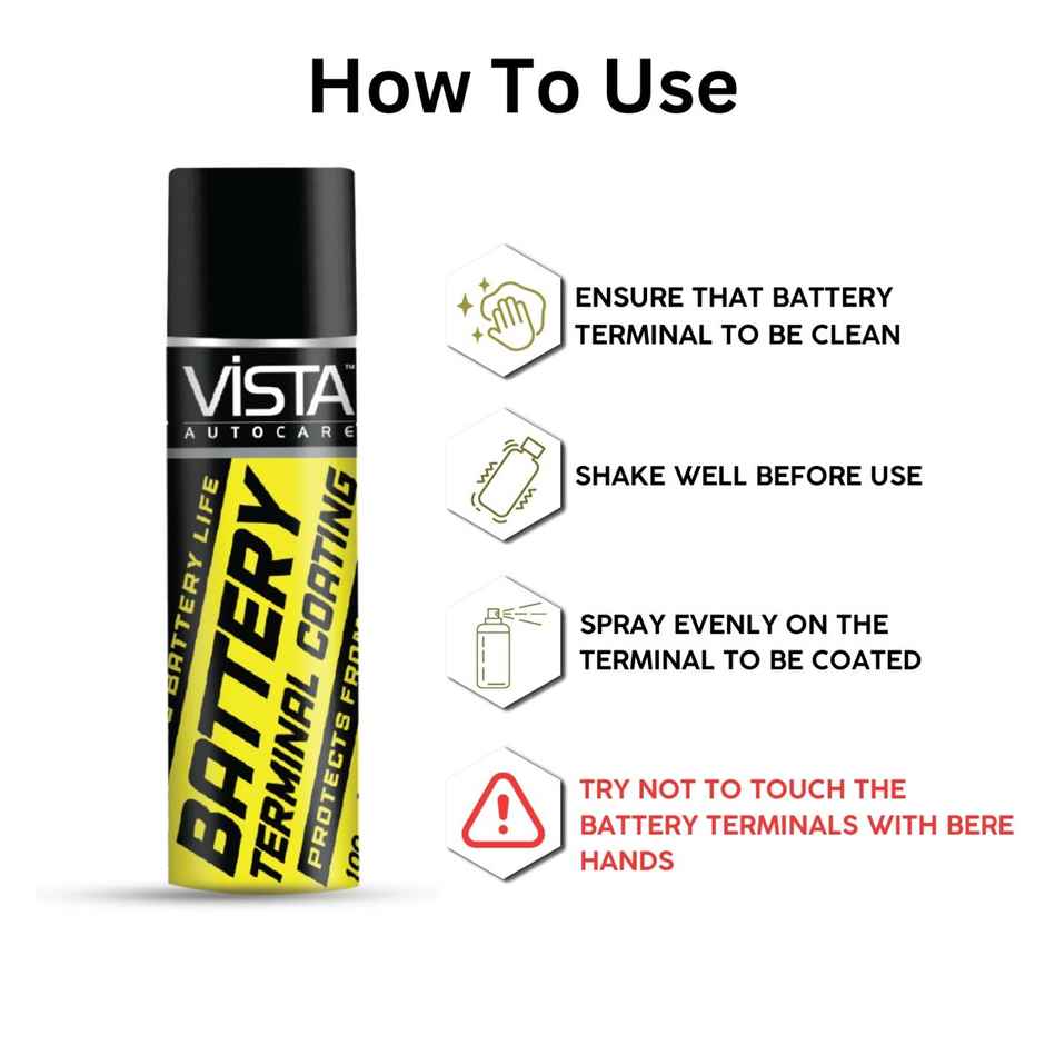 Vista Auto Care Battery Terminal Coating Combo