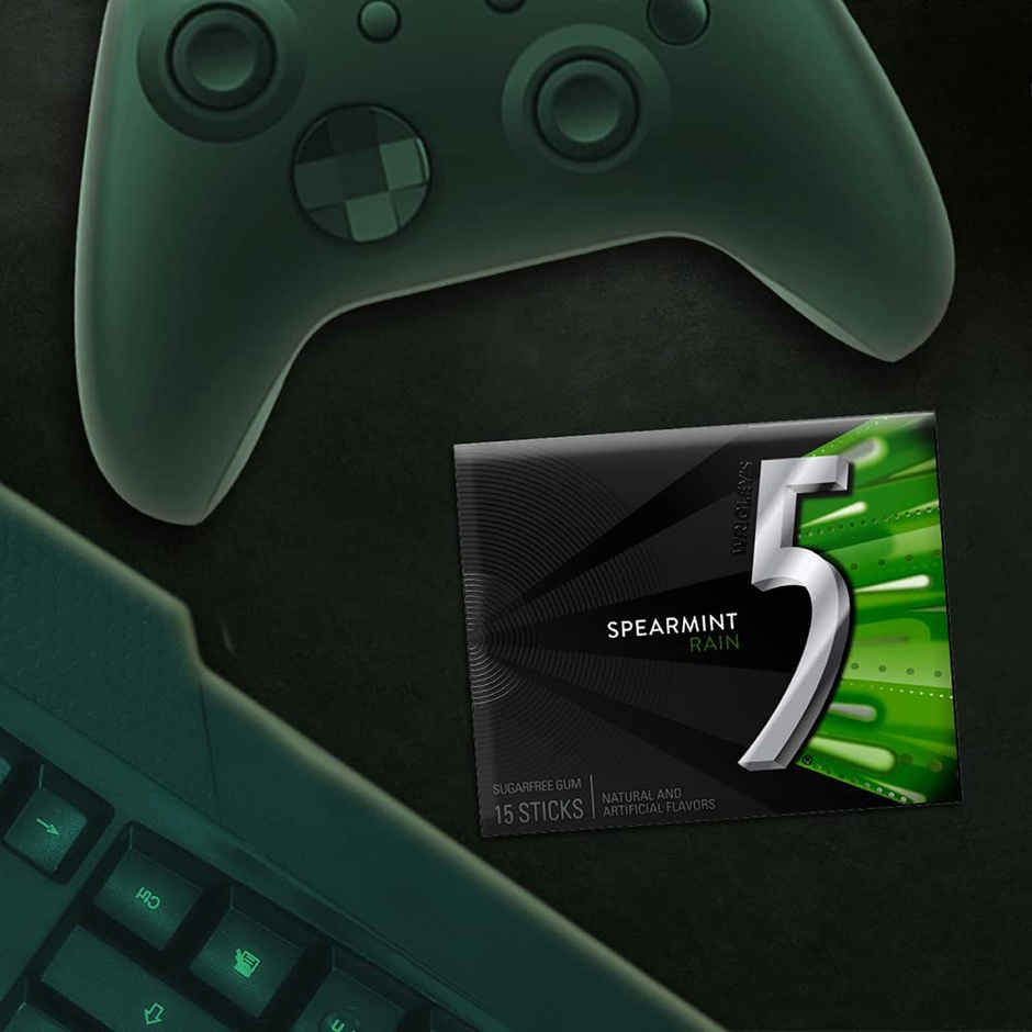 Wrigleys 5 Gum Spearmint Rain Cobalt