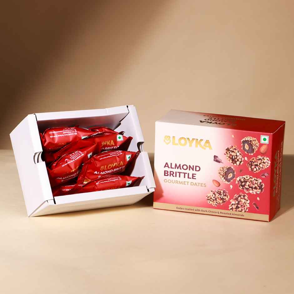 Loyka Almond Brittle Gourmet Dates Box