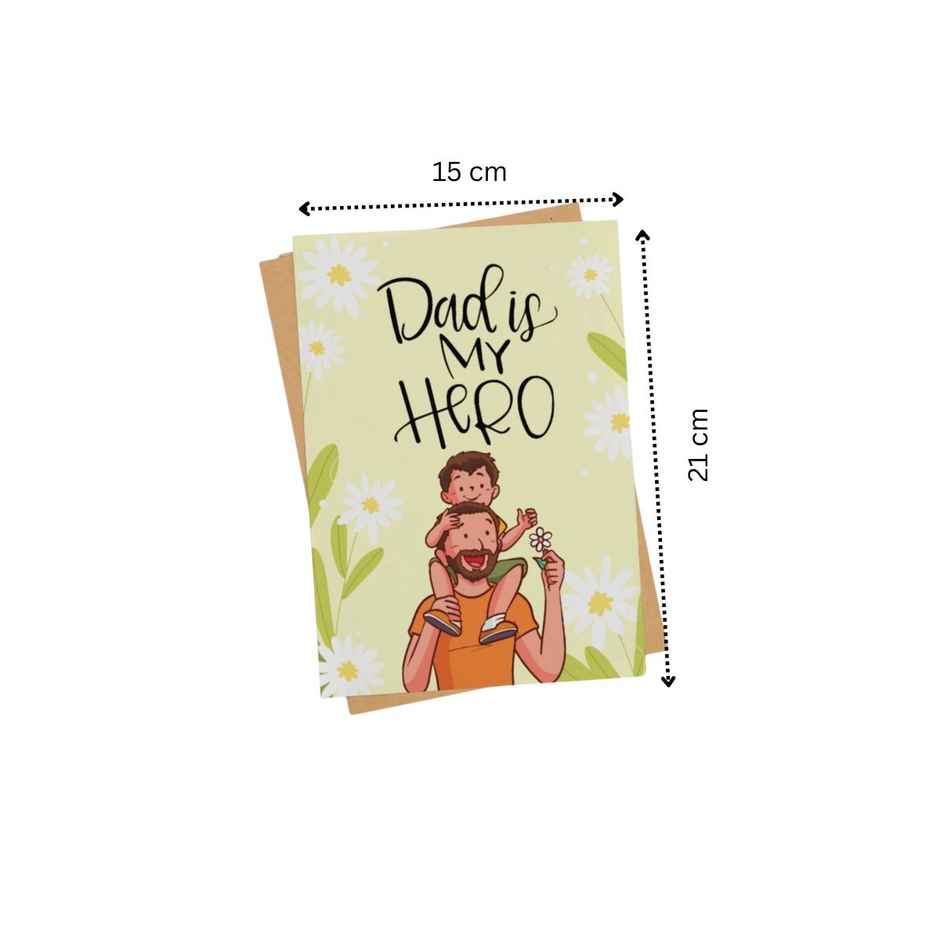 Dad Is Hero Card | Mad Over Prints
