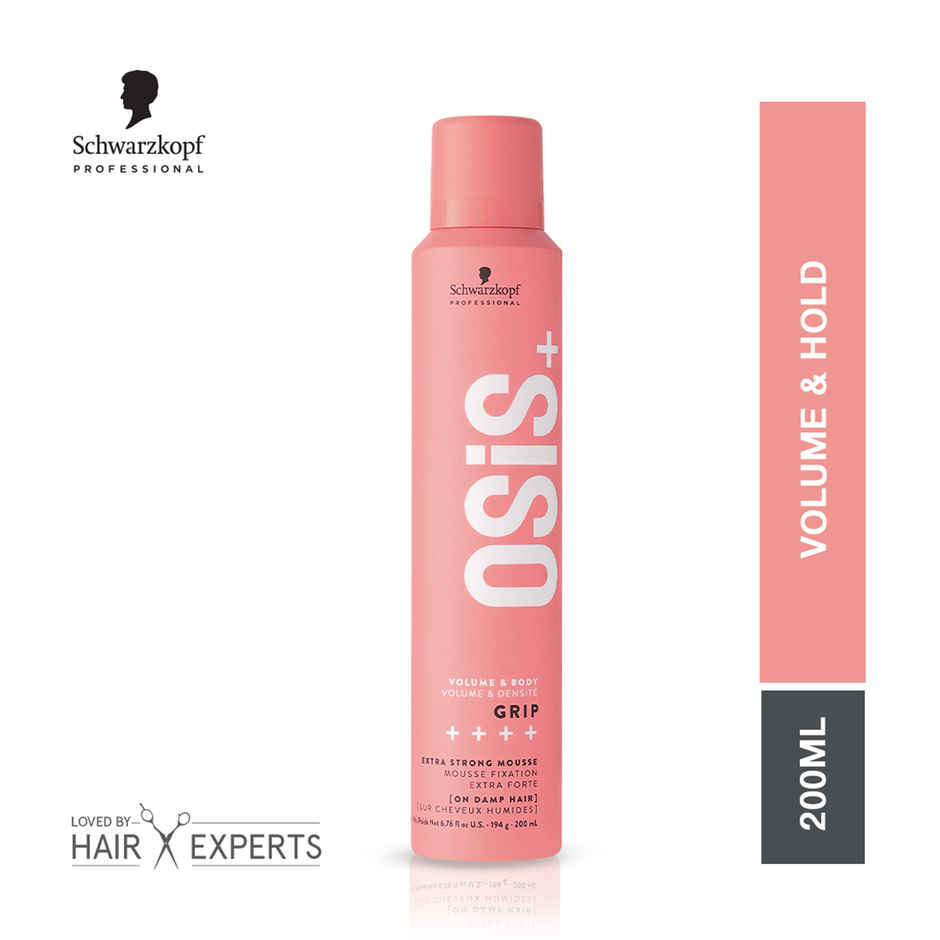 Schwarzkopf Professional OSiS+ Grip Extra Strong Hair Styling Mousse