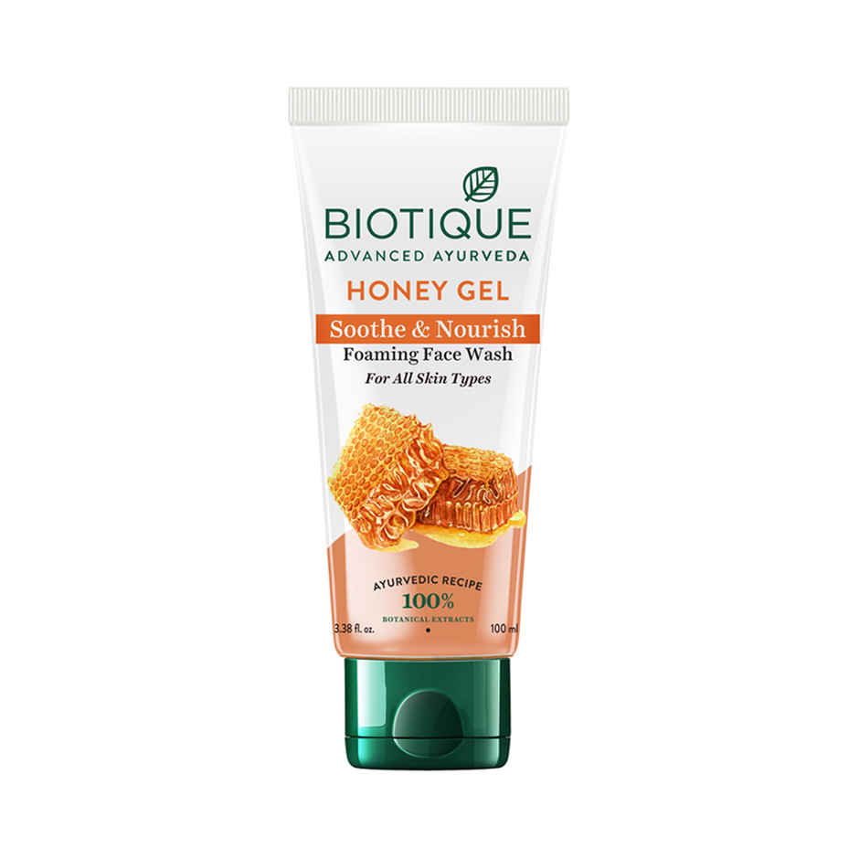 Biotique Honey Gel Soothe & Nourish Foaming Face Wash