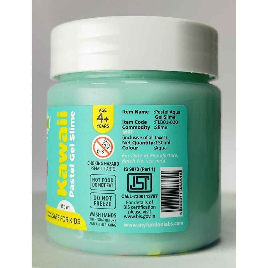 Blobbie Pastel Aqua Gel Slime