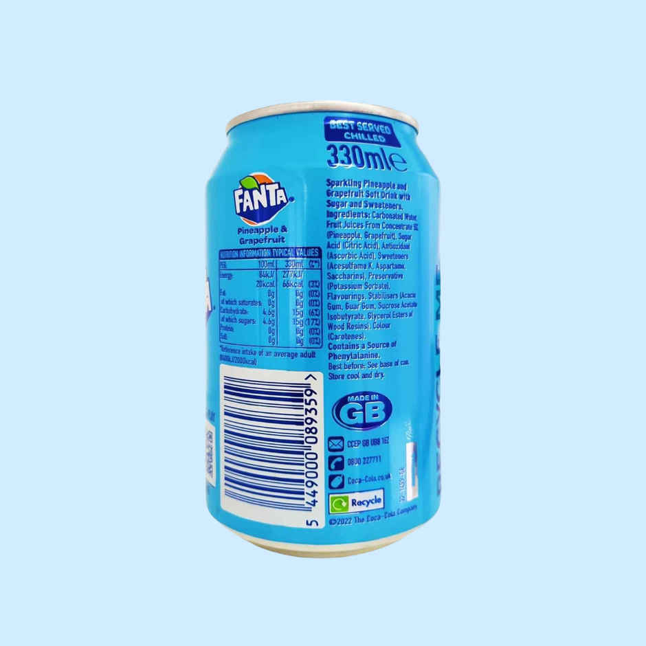 Fanta Pineapple And Grapefruit Soft Drink