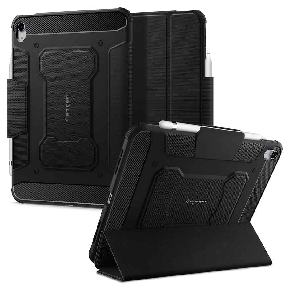Spigen iPad 10.9 inch (2022) Case Rugged Armor Pro Black