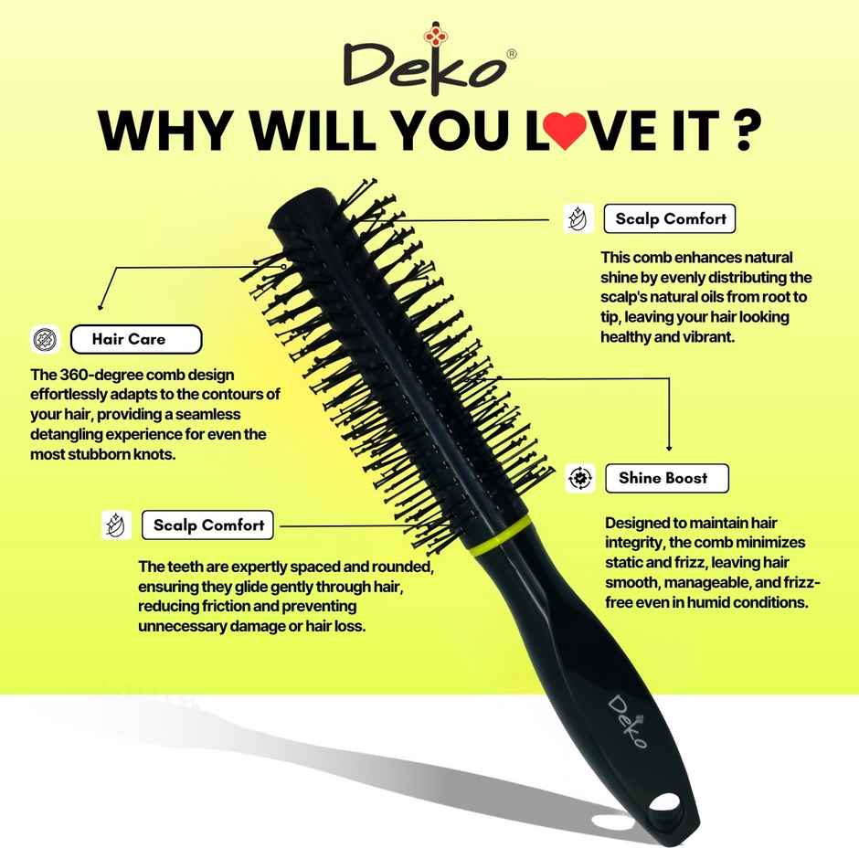 Deko No 1 Round Hair Brush
