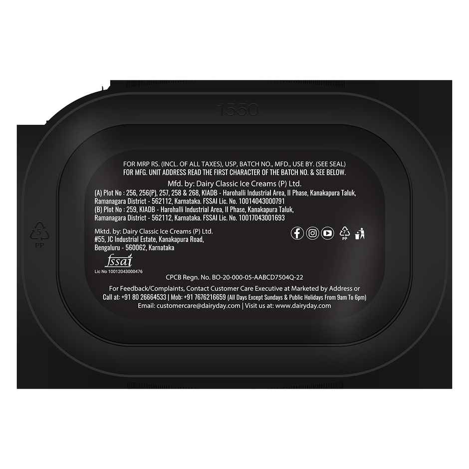 Blueberry Imported(120gms) & Dairy Day Vanilla Ice Cream Tub(500ml) Combo