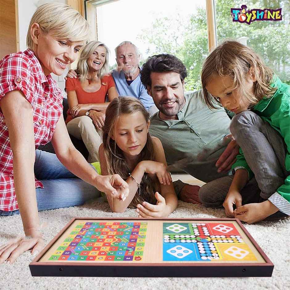 Toyshine Anti-Slip Design Fast Sling Puck Board Game 58 cm | 4 - 10 Years