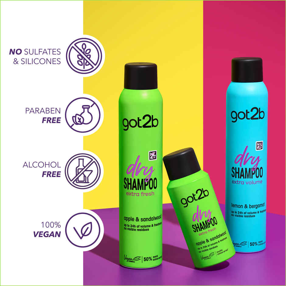 Dry Shampoo Instant Fresh Up Extra Instant Fresh Up, For 48hrs Fragrance