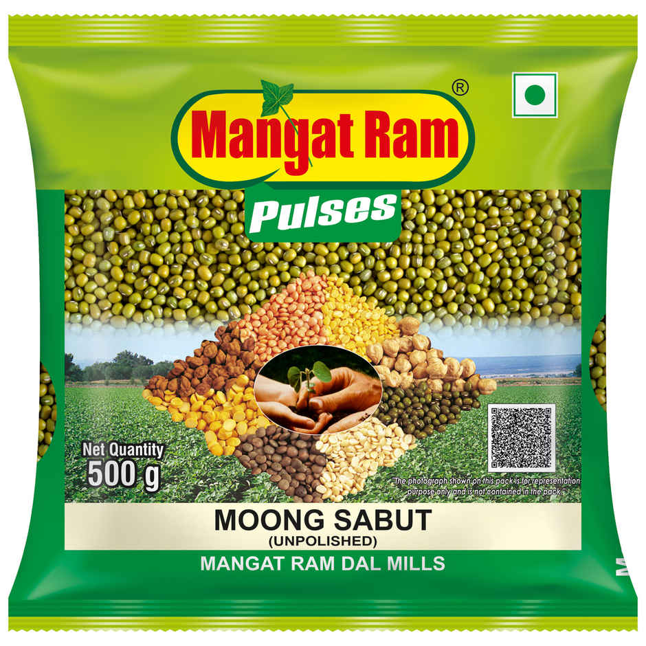Mangat Ram Unpolished Moong Sabut