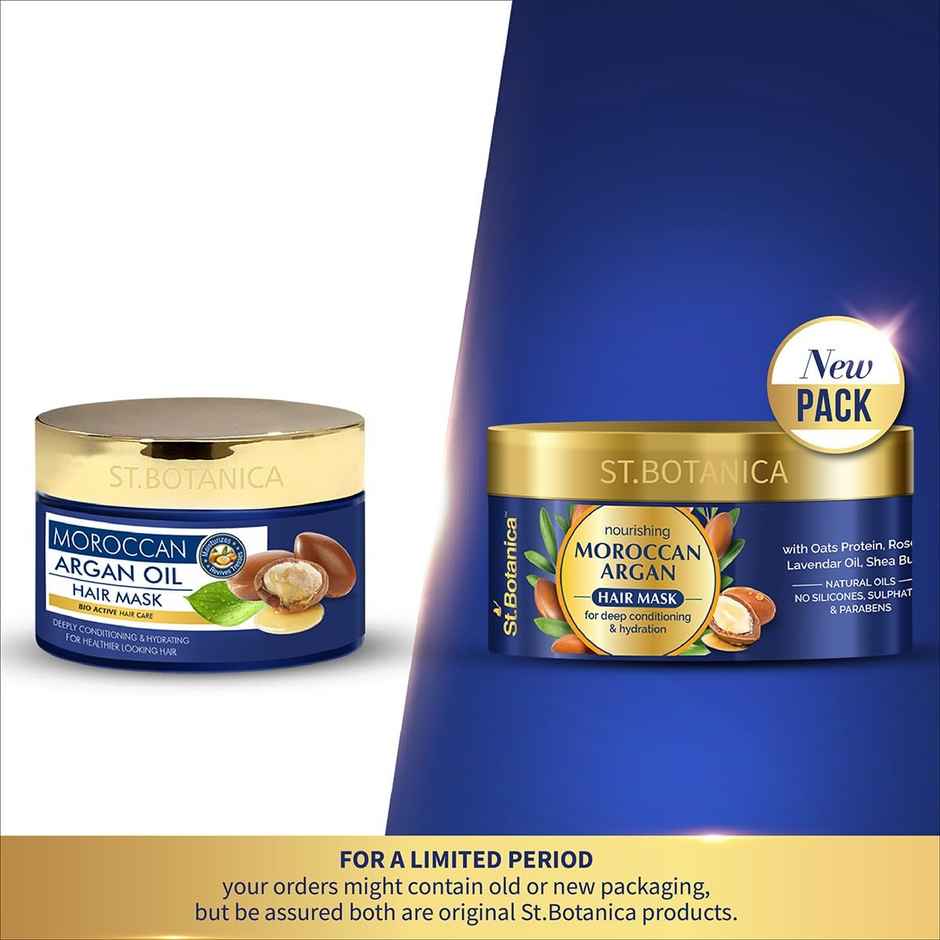 St.Botanica Moroccan Argan Hair Mask