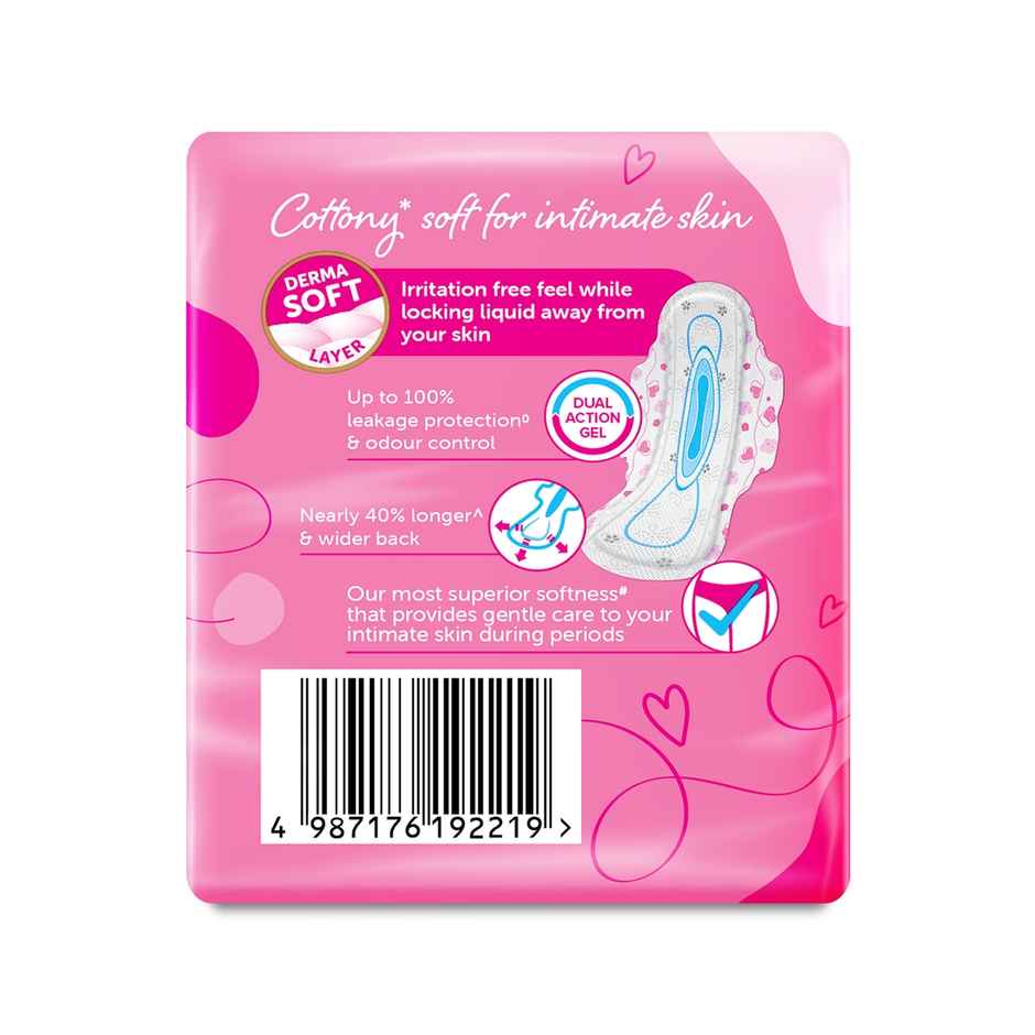 Whisper Ultra Skin Love Soft Sanitary Pads for Women | XL+ 