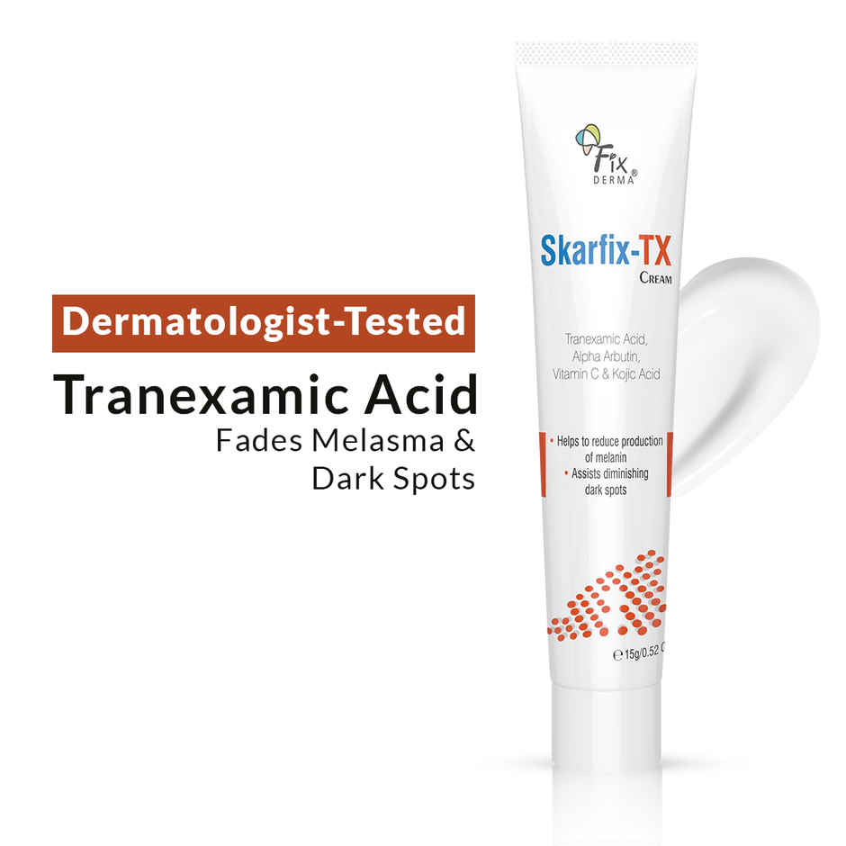 Fixderma Skarfix-TX Face Cream with 2% Kojic Acid for Pigmentation, Blemishes & Dark Spots