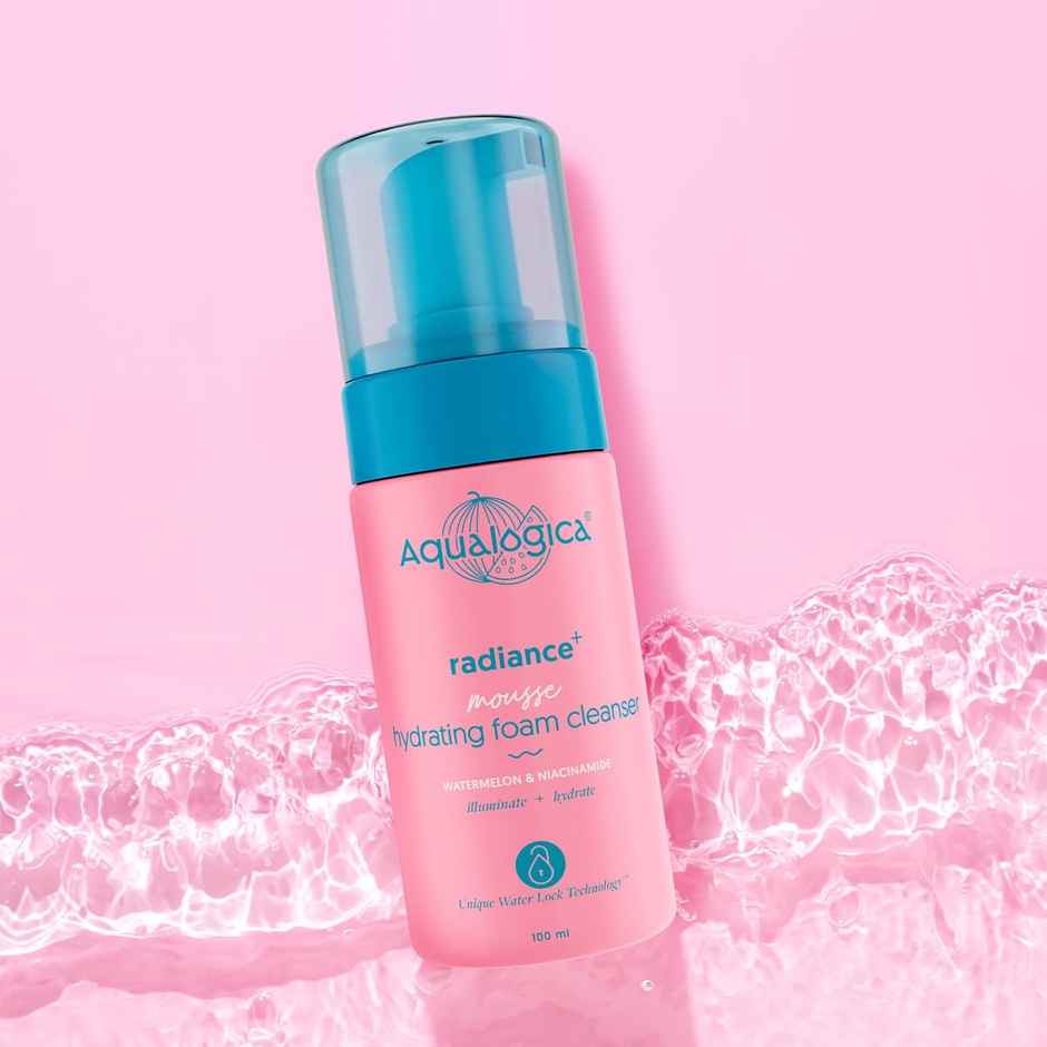 Aqualogica Radiance+ Mousse Hydrating Foam Cleanser