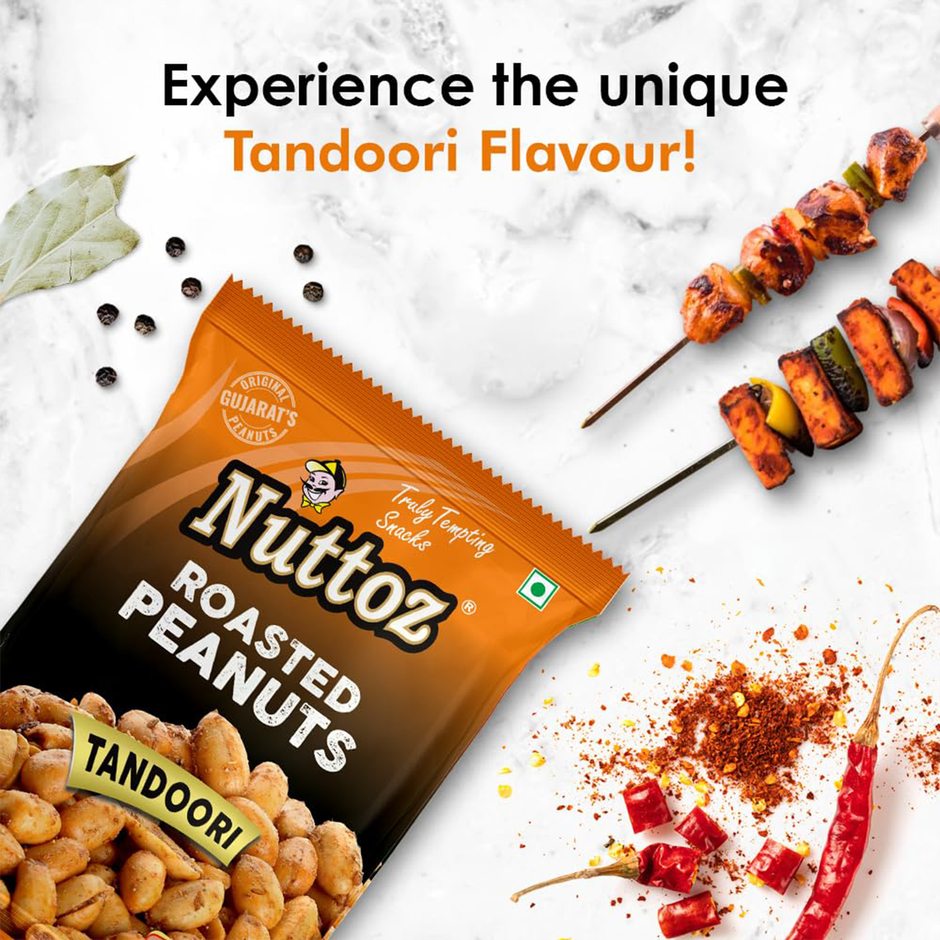 Nuttoz Roasted Peanut Tandoori