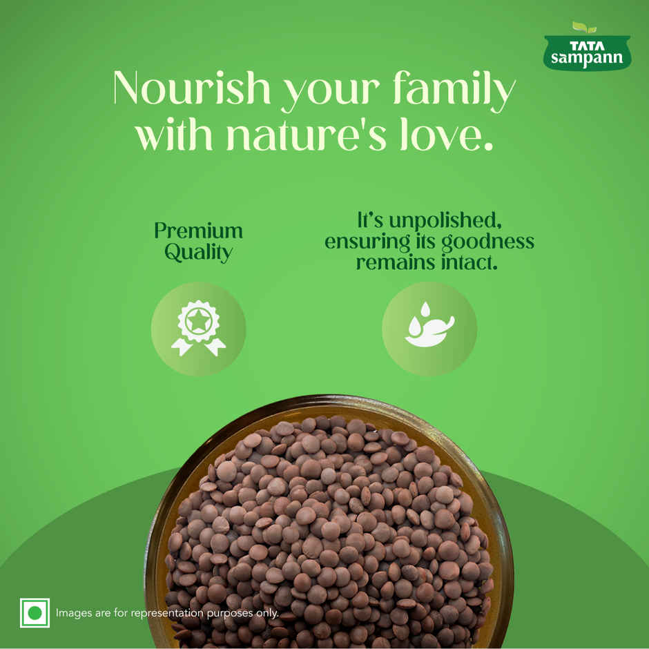 Tata Sampann Unpolished Kali Masoor Dal