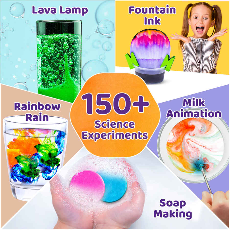 Smartivity 150+ Science Experiment Kit Science Kit for Kids 6 to 12 Years Old | Birthday Gifts Idea
