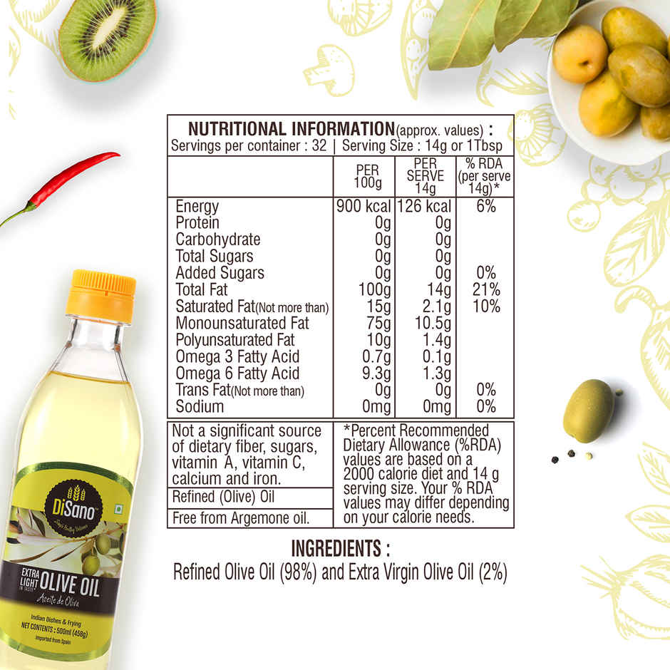 Disano Extra Light Olive Oil