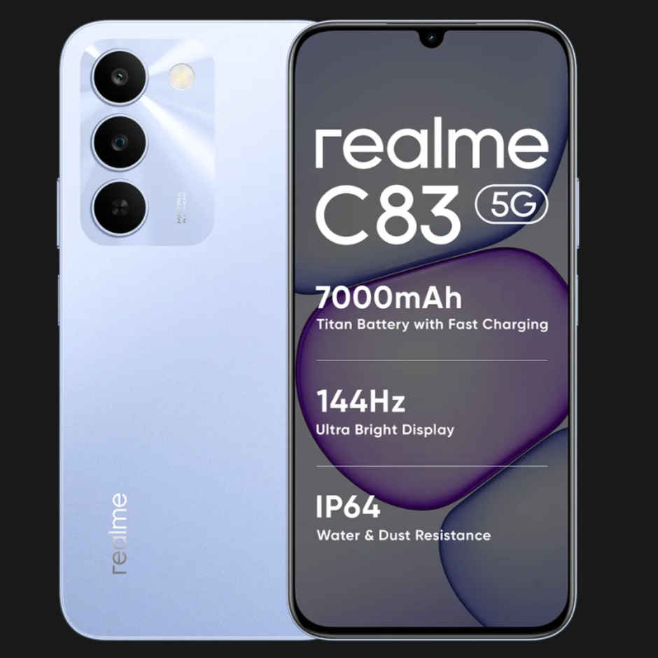 Realme C83 5G | 4GB RAM | 128GB Storage | Blooming Purple