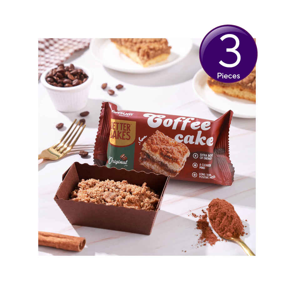 Awsum Better Bakes Coffee Cake Original - Buy at ₹177 Online | Instant ...