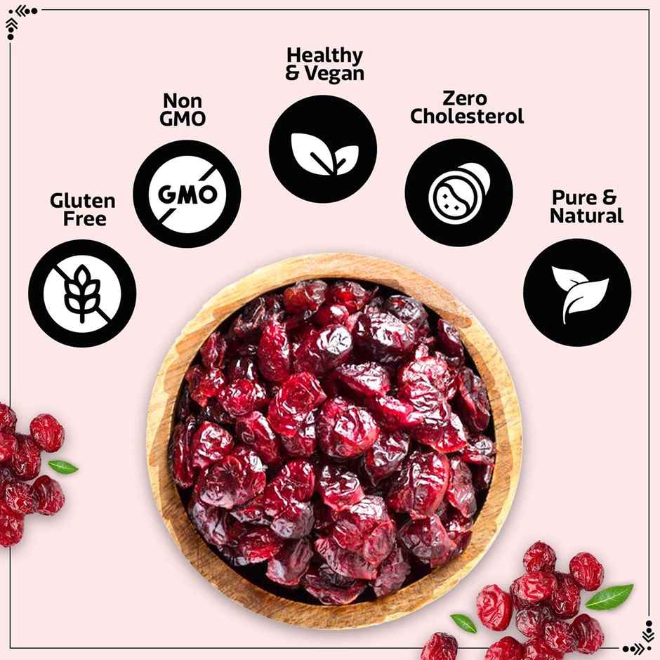 Wonderland Foods Vrat Sliced Dried Cranberries
