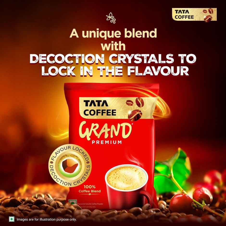 Tata Coffee Grand Premium 100% Coffee Blend Classic Instant Coffee