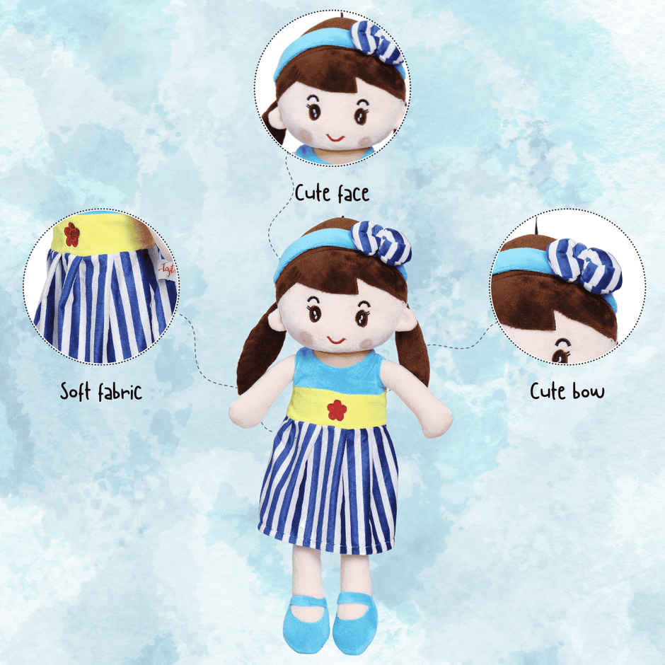 Toytales Cute Soft Toy Doll | Plushie Stuffed Toys For Girls | Birthday Gift For Girls