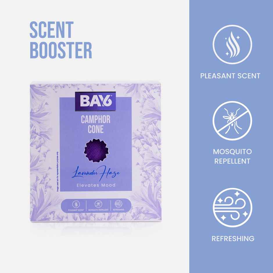 BAY6 Camphor Pocket - Lavender - Refreshing Scent & Mosquito Repellent
