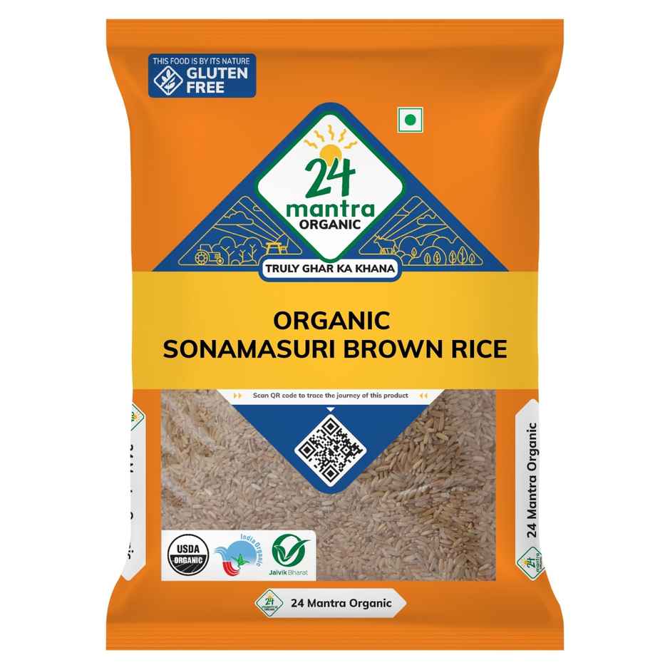 24 Mantra Organic Sona Masuri Brown Rice