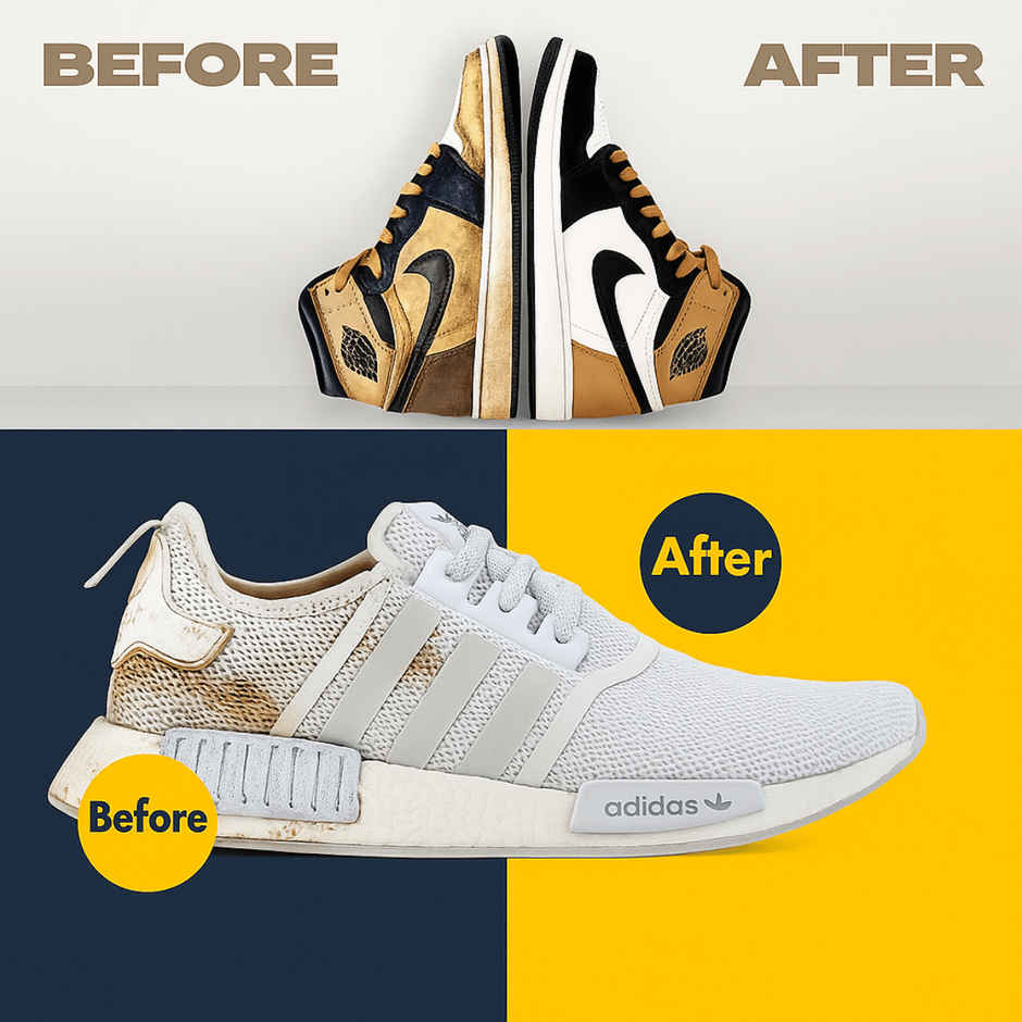 Zulaxy Shoe Cleaning Wipes - Instant Dirt & Stain Remover for All Shoes