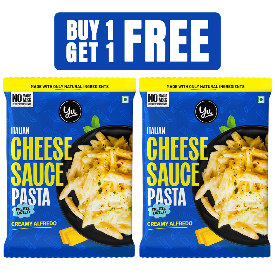 Yu Cheese Sauce Instant Cup Wheat Pasta - Combo Pack