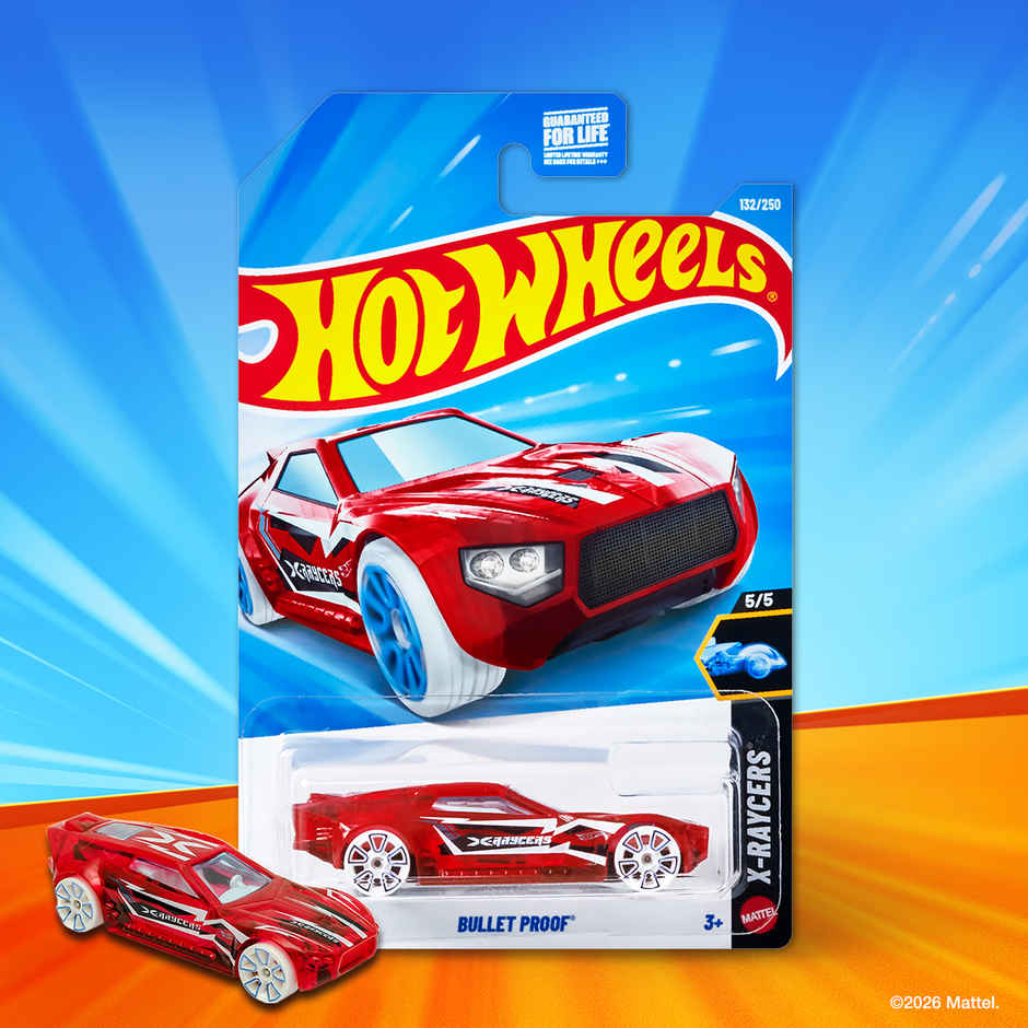 Hot Wheels Worldwide Basic HW Bullet Proof Car Toy for Kids & Collectors