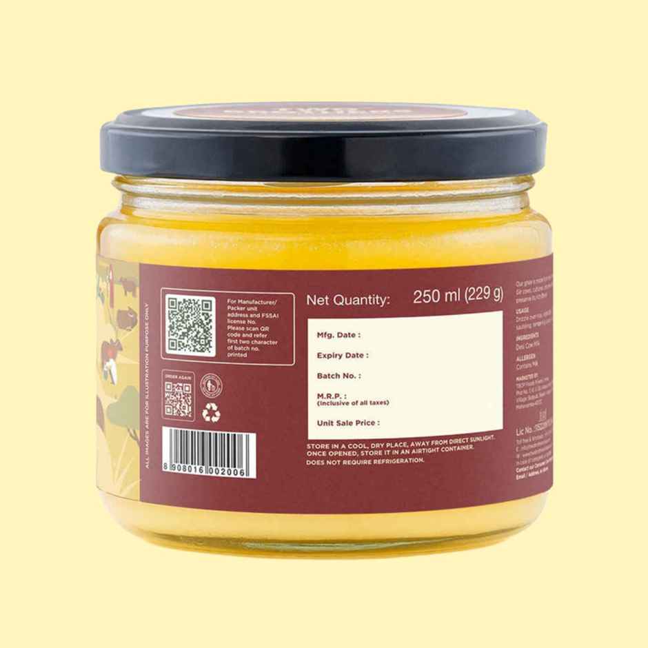 Two Brothers Desi Gir Cow Cultured Ghee