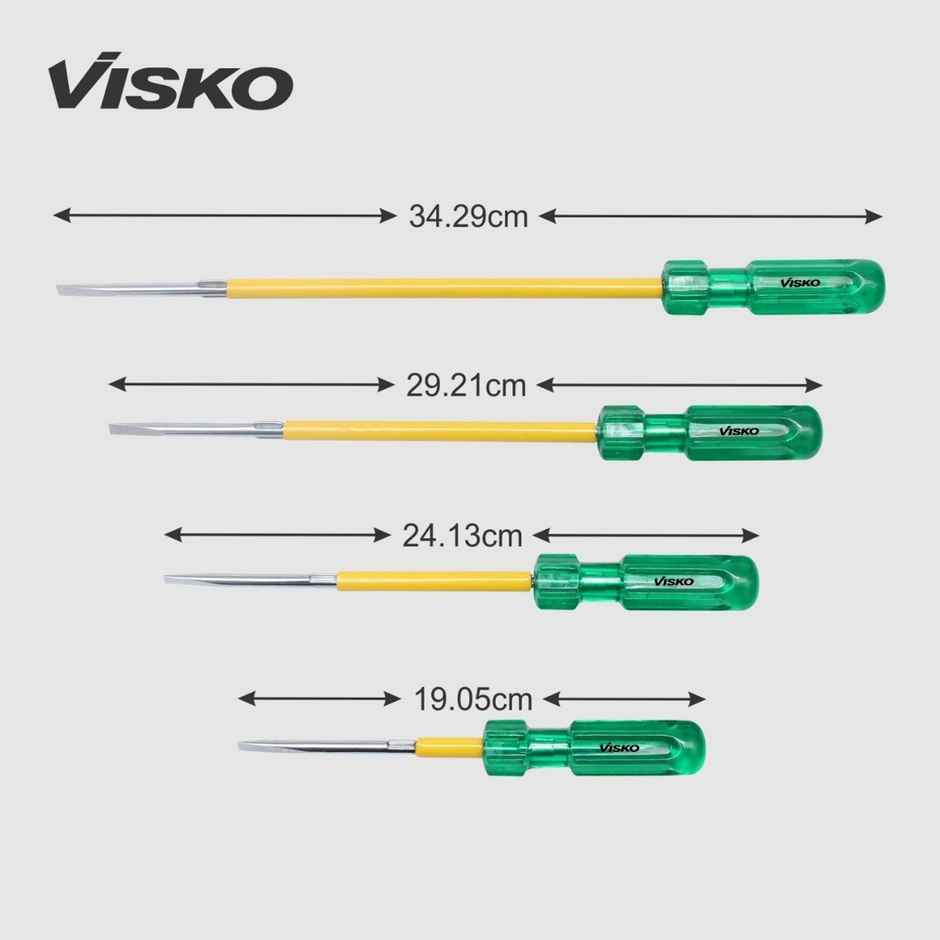 Visko 4 Set |2 in 1 Combination Screwdriver Set |Pack Of 4