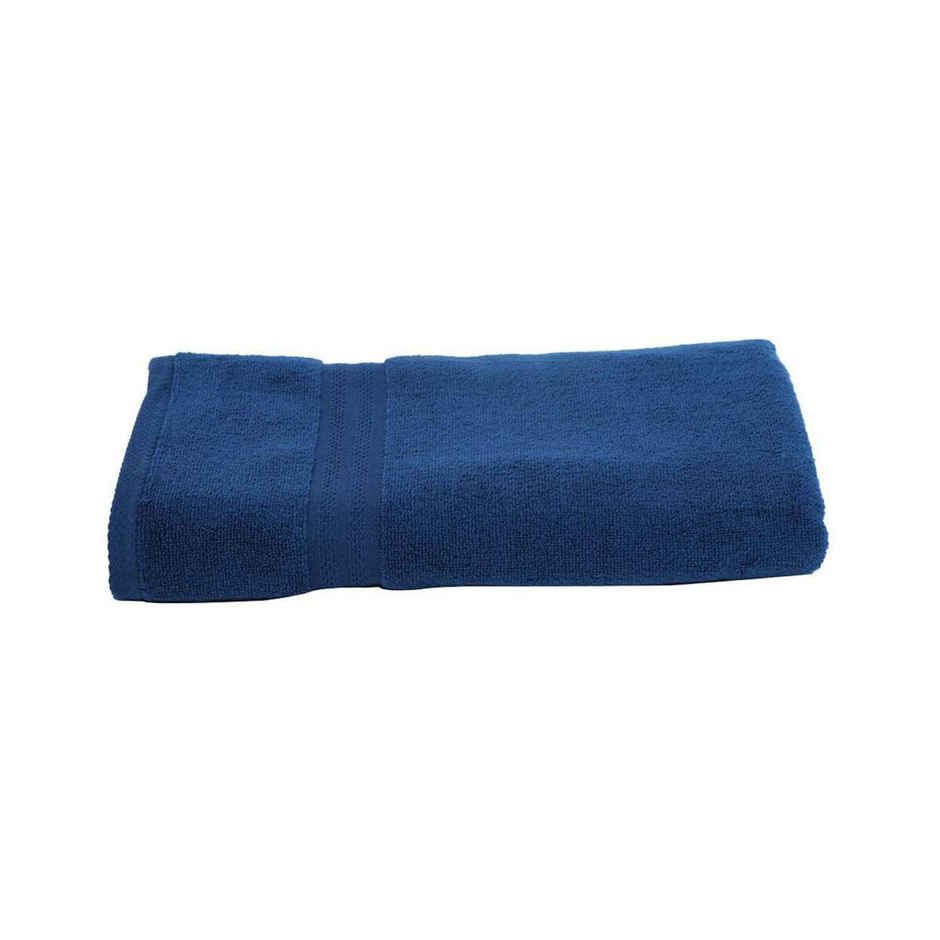 Bianca Ultra Soft Zero Twist 100% Cotton Towel | Aerocore Tech | Bath Towel | Solid | Navy