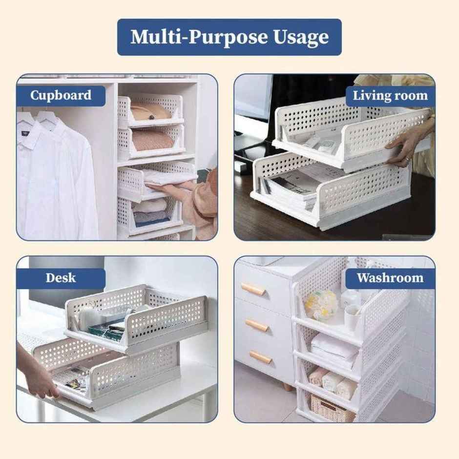 Homestrap Stack It Up Stackable Cloth Organizer