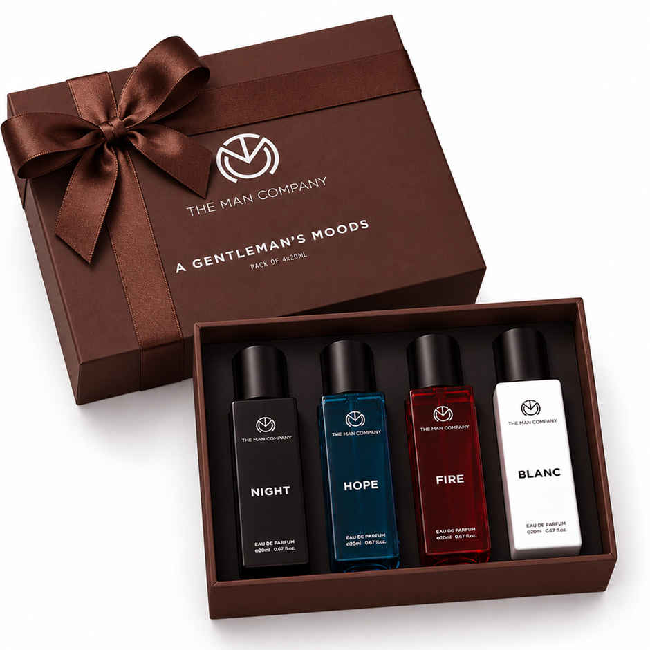 The Man Company Men's Luxury Perfume Gift Set - specially curated gentleman's moods