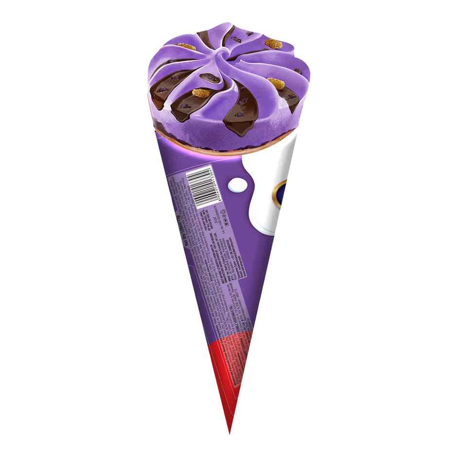 Dairy Day Blackcurrant Ice Cream Cone | Fruity & Creamy