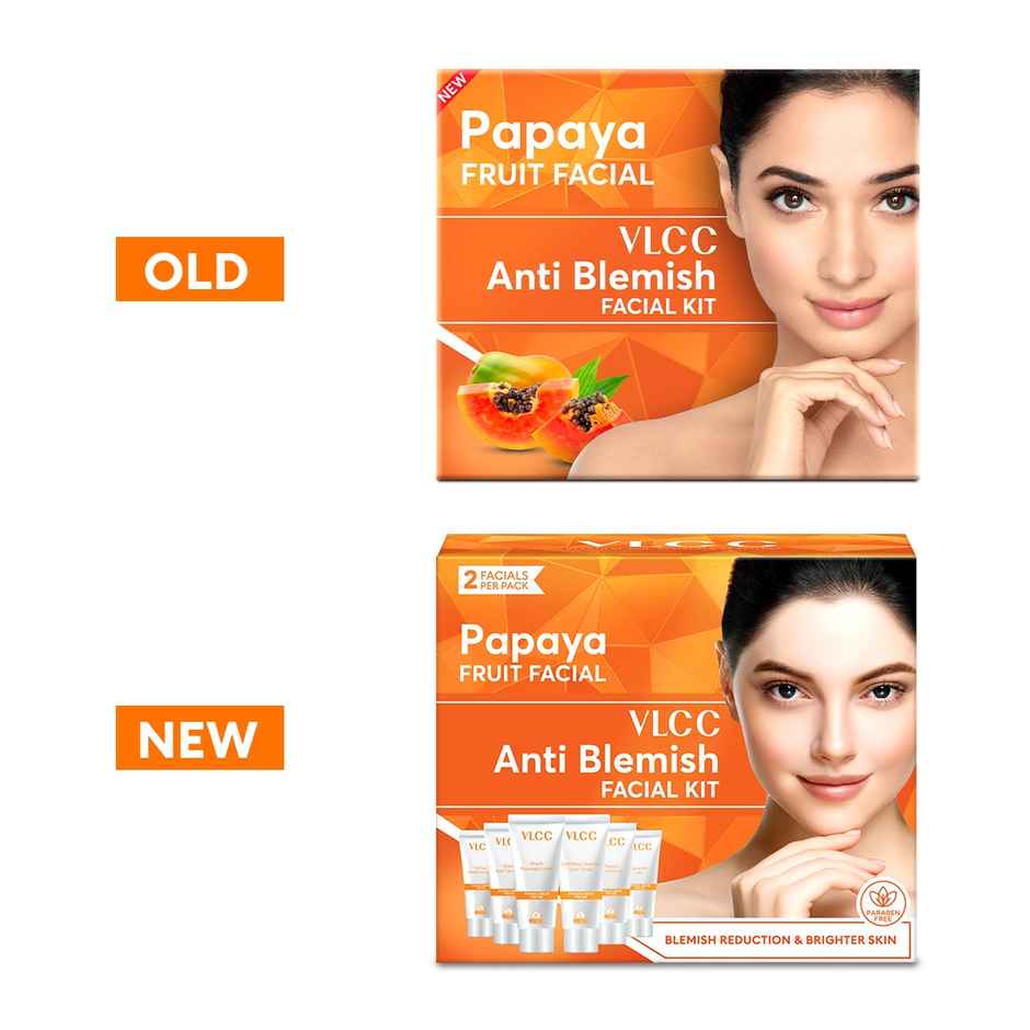 VLCC Papaya Fruit Single Facial Kit
