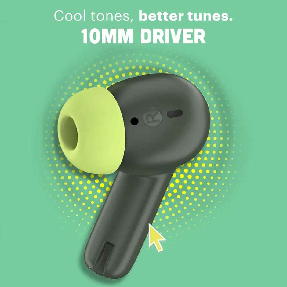 Noise Pop Buds Bluetooth Earbuds (Quad Mic with ENC)