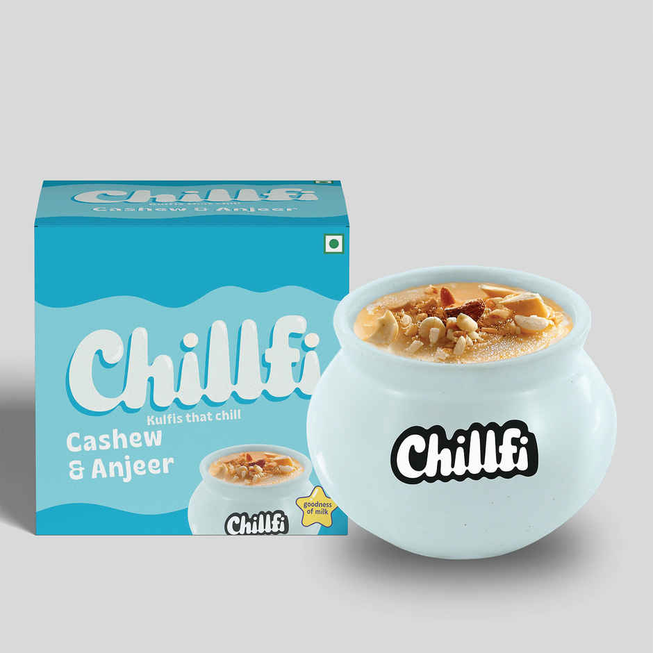 Hocco Cashew and Anjeer Matka Kulfi Ice Cream Cup