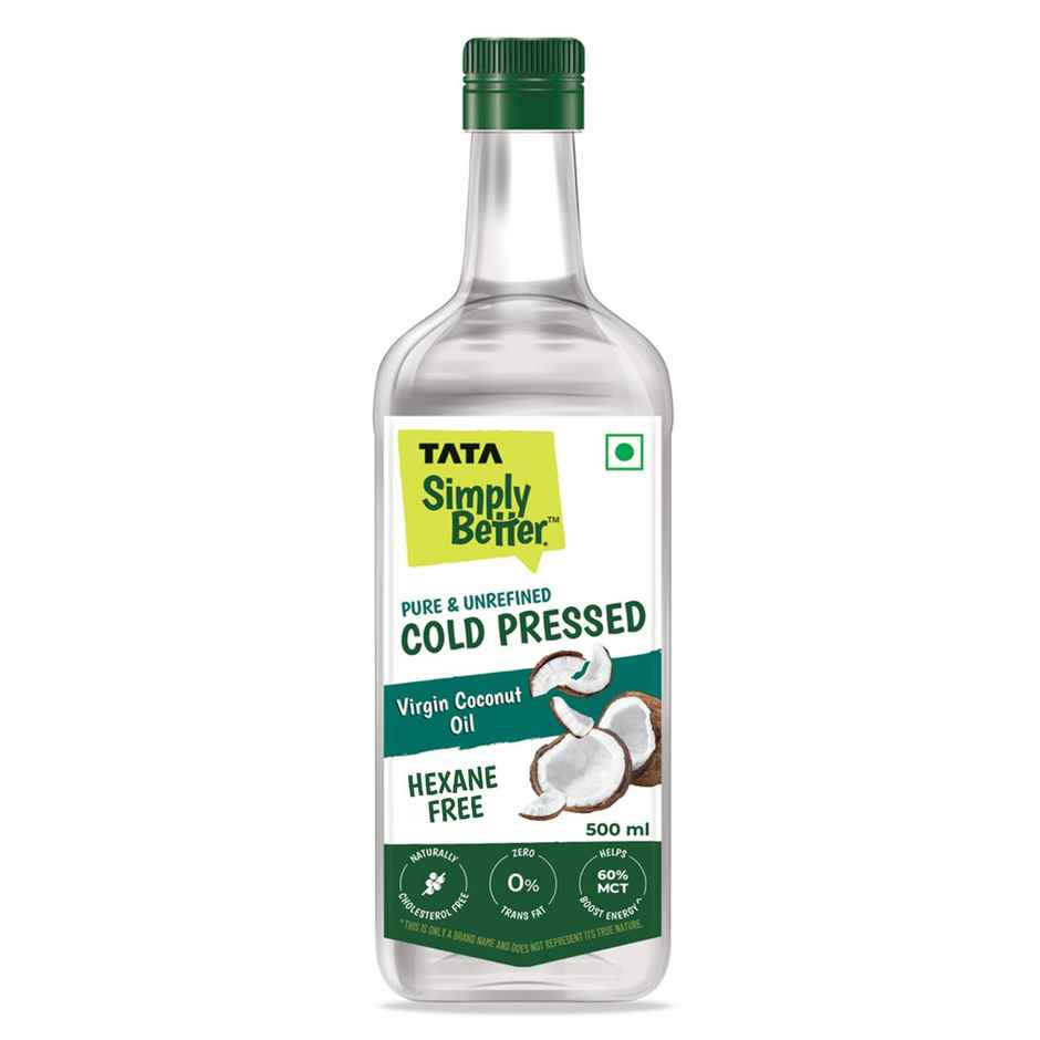 Tata Simply Better Virgin Coconut Cold Pressed Oil | Pure & Unrefined Oil