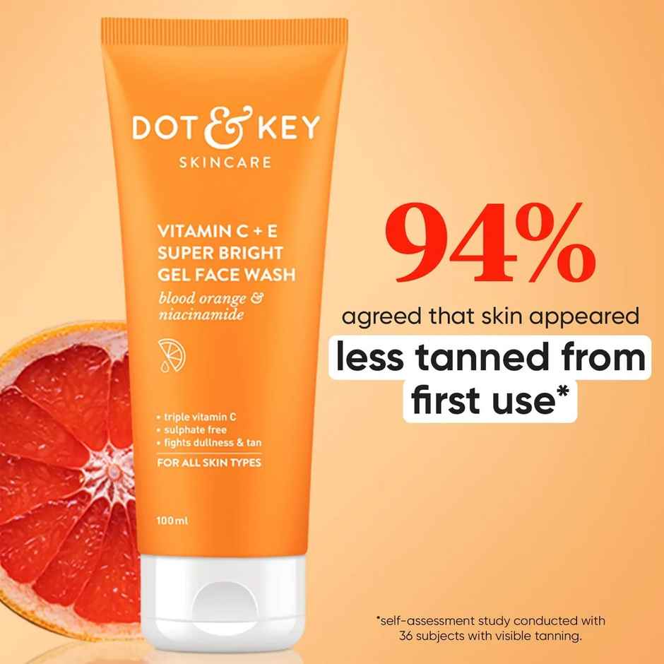 Dot & Key Vitamin C + E Super Bright Gel Face Wash