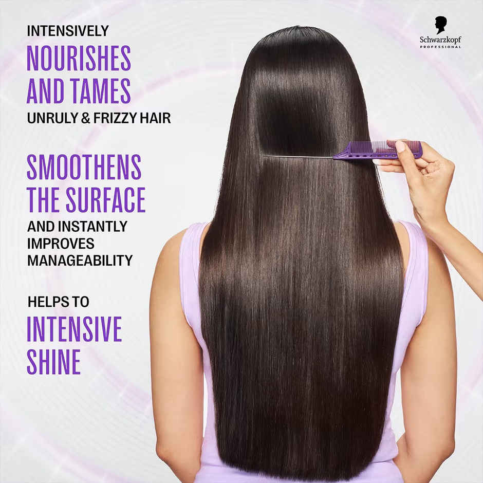 Schwarzkopf Professional Bonacure Frizz Away Treatment With Babassu Oil With Vegan Keratin